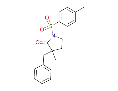 3-benzyl-3-methyl-1-(toluene-4-sulfonyl)-pyrrolidin-2-one
