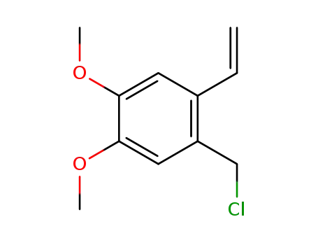 Benzene, 1-(chloromethyl)-2-ethenyl-4,5-dimethoxy-