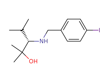 2-Pentanol, 3-[[(4-iodophenyl)methyl]amino]-2,4-dimethyl-, (3S)-