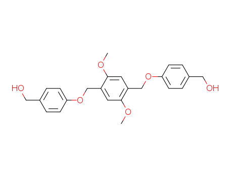 {4-[4-(4-hydroxymethyl-phenoxymethyl)-2,5-dimethoxy-benzyloxy]-phenyl}-methanol