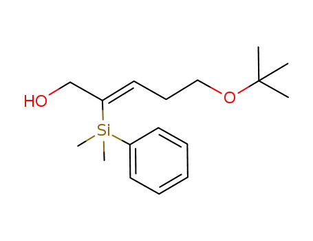 2-Penten-1-ol, 5-(1,1-dimethylethoxy)-2-(dimethylphenylsilyl)-, (2Z)-