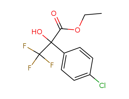 3,3,3-trifluoro-2-hydroxy-2-(4-chlorophenyl)propionic acid ethyl ester