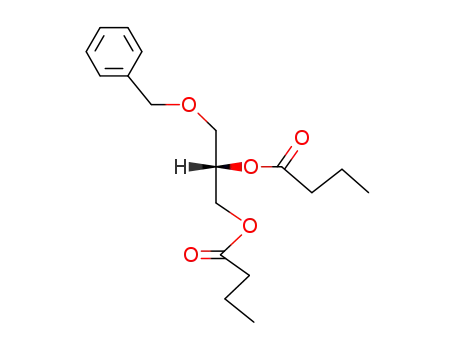 Molecular Structure of 30403-45-3 (3-benzyl-1,2-dibutanoyl-sn-glycerol)