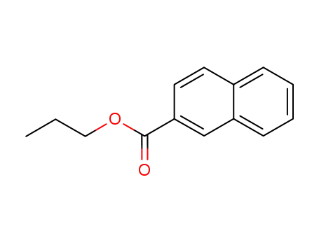 Molecular Structure of 3007-90-7 (2-Naphthalenecarboxylic acid, propyl ester)