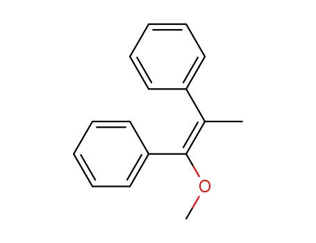 Benzene, 1,1'-(1-methoxy-2-methyl-1,2-ethenediyl)bis-, (E)-