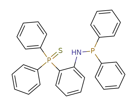 C<sub>6</sub>H<sub>4</sub>(NHP(C<sub>6</sub>H<sub>5</sub>)2)(P(C<sub>6</sub>H<sub>5</sub>)2S)