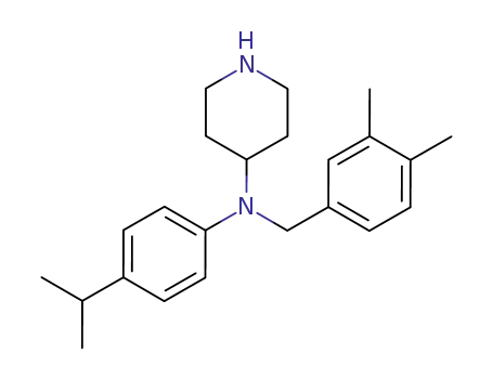 4-Piperidinamine,
N-[(3,4-dimethylphenyl)methyl]-N-[4-(1-methylethyl)phenyl]-