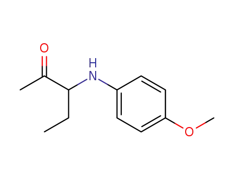 3-(4-methoxyphenylamino)pentan-2-one