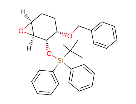 (1S,2S,3S,6S)-(3-benzyloxy-7-oxa-bicyclo[4,1,0]-hept-2-yloxy)-tert-butyl-diphenyl-silane