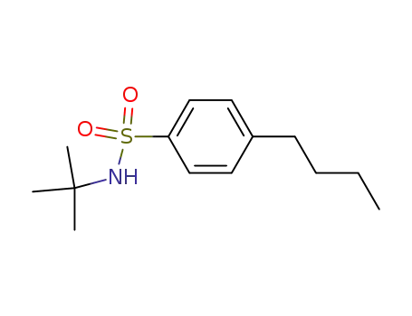 Benzenesulfonamide, 4-butyl-N-(1,1-dimethylethyl)-