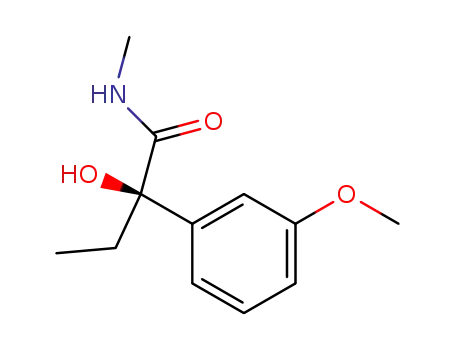 2-hydroxy-2-(3-methoxy-phenyl)-N-methyl-butyramide
