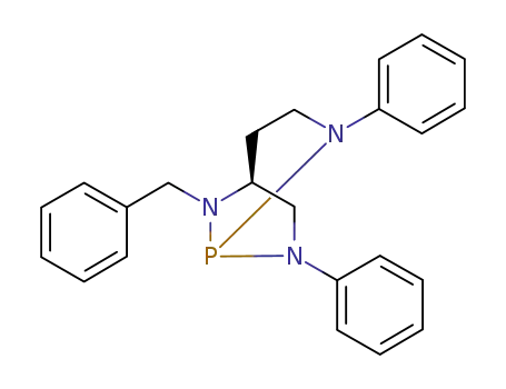 2,7,8-Triaza-1-phosphabicyclo[3.2.1]octane,
2,7-diphenyl-8-(phenylmethyl)-, (1R,5S)-