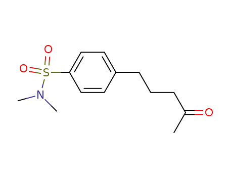 5-{4-[(dimethylamino)sulfonyl]phenyl}pentan-2-one