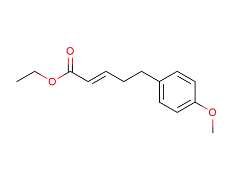 2-Pentenoic acid, 5-(4-methoxyphenyl)-, ethyl ester, (2E)-