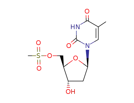 Thymidine, 5'-methanesulfonate