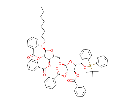 octyl 2,3-di-O-benzoyl-5-O-(2,3-di-O-benzoyl-5-O-tert-butyldiphenylsilyl-α-D-arabinofuranosyl)-α-D-arabinofuranoside