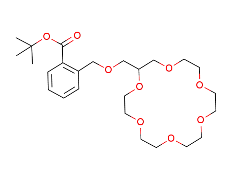 2-(1,4,7,10,13,16hexaoxa-cyclooctadec-2-ylmethoxymethyl)-benzoic acid <i>tert</i>-butyl ester