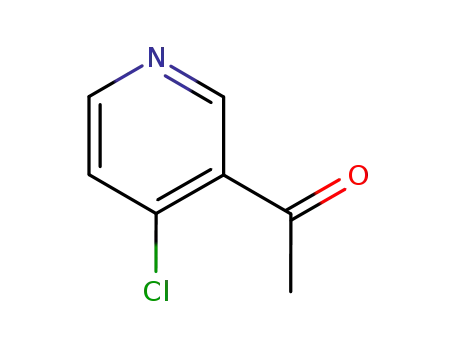 Molecular Structure of 116922-73-7 (ETHANONE,1-(4-CHLORO-3-PYRIDINYL)-)