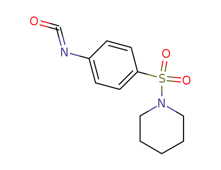 Molecular Structure of 790691-27-9 (Piperidine, 1-[(4-isocyanatophenyl)sulfonyl]-)