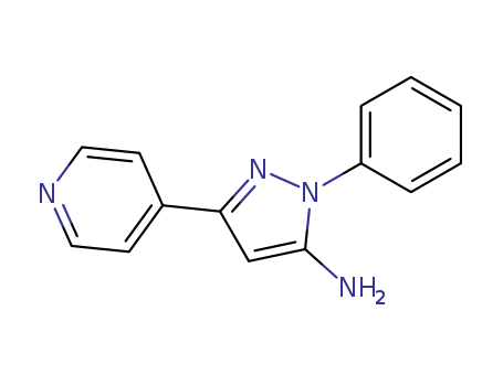 2-Phenyl-3-amino-5-(pyridin-4-yl)pyrazole