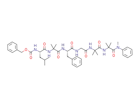 Alaninamide,
N-[(phenylmethoxy)carbonyl]-L-leucyl-2-methylalanyl-L-phenylalanylglycyl
-2-methylalanyl-N,2-dimethyl-N-phenyl-