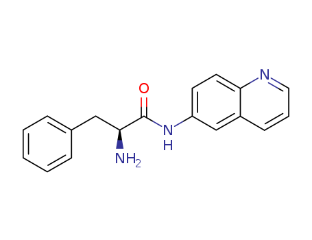 Benzenepropanamide, a-amino-N-6-quinolinyl-, (S)-