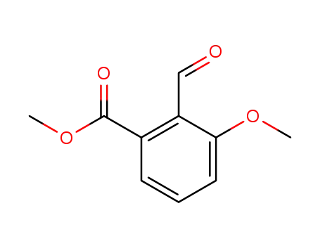 Benzoic acid, 2-formyl-3-methoxy-, methyl ester
