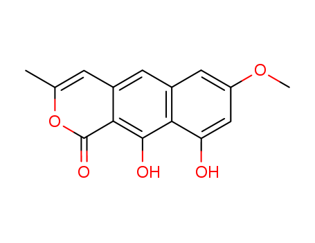 1H-Naphtho[2,3-c]pyran-1-one,9,10-dihydroxy-7-methoxy-3-methyl-