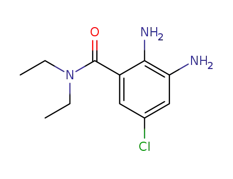 Benzamide, 2,3-diamino-5-chloro-N,N-diethyl-