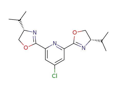 (4S,4'S)-2,2'-(4-chloropyridine-2,6-diyl)bis(4-isopropyl-4,4-dihydrooxazole)