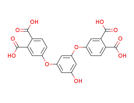 1,2-Benzenedicarboxylic acid,
4,4'-[(5-hydroxy-1,3-phenylene)bis(oxy)]bis-