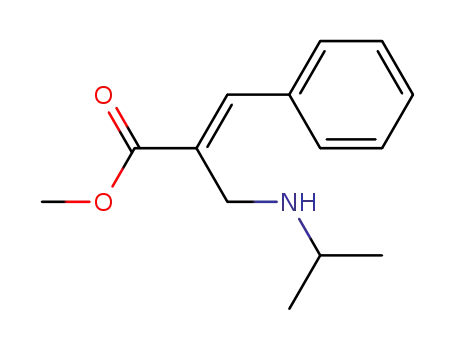 (E)-methyl 2-((isopropylamino)methyl)-3-phenylacrylate