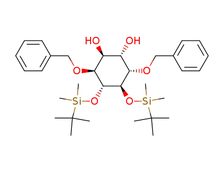 2,5-di-O-benzyl-3,4-bis-O-(tert-butyldimethylsilyl)-D-chiro-inositol