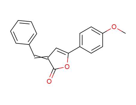 2(3H)-Furanone, 5-(4-methoxyphenyl)-3-(phenylmethylene)-