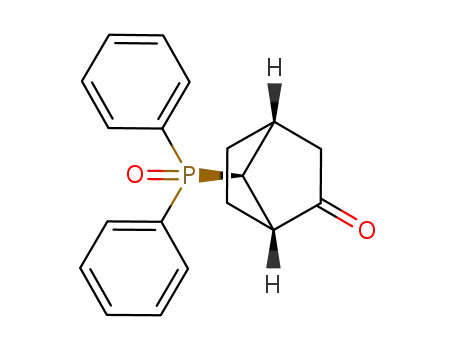 Bicyclo[2.2.1]heptan-2-one, 7-(diphenylphosphinyl)-, (1S,4R,7S)-