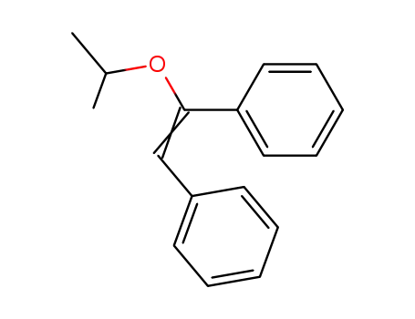 Molecular Structure of 41848-53-7 (Benzene, 1,1'-[1-(1-methylethoxy)-1,2-ethenediyl]bis-)