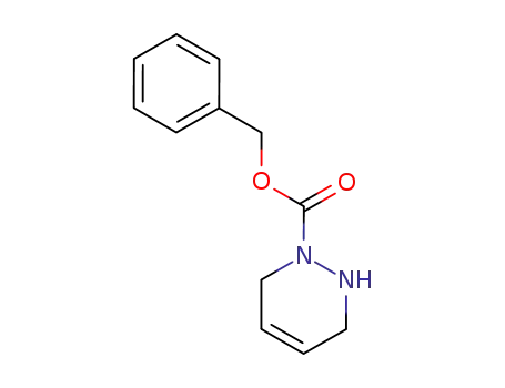 Molecular Structure of 140200-92-6 (1(2H)-Pyridazinecarboxylic acid, 3,6-dihydro-, phenylmethyl ester)
