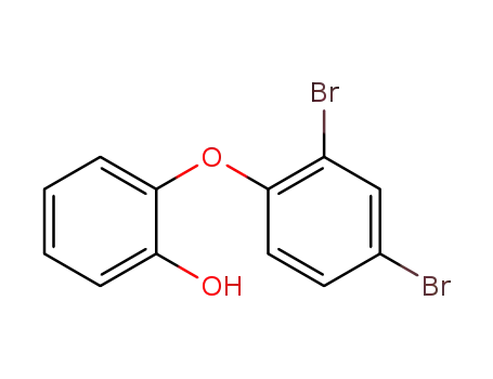 Molecular Structure of 602326-09-0 (Phenol, 2-(2,4-dibromophenoxy)-)