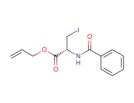 allyl (R)-β-iodo-α-benzamidopropanoate