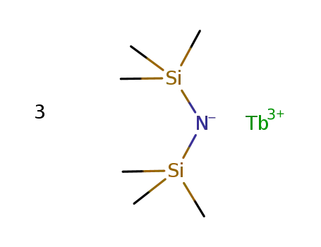 Molecular Structure of 109433-86-5 (TRIS(N N-BIS(TRIMETHYLSILYL)AMIDE)TERBI&)