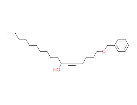 16-Heptadecen-5-yn-7-ol, 1-(phenylmethoxy)-