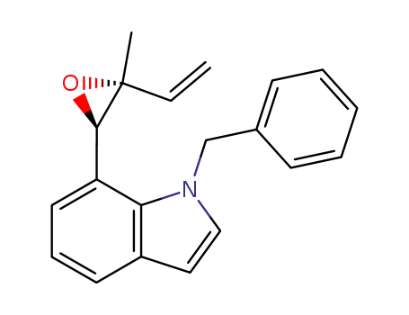 (2R,3R)-2-methyl-3-(N-benzylindol-7-yl)-2-vinyloxirane