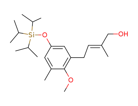 (E)-4-[2-methoxy-3-methyl-5-(triisopropylsilyloxy)phenyl]-2-methylbut-2-en-1-ol