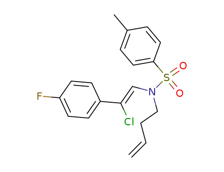 <i>N</i>-but-3-enyl-<i>N</i>-[2-chloro-2-(4-fluoro-phenyl)-vinyl]-4-methyl-benzenesulfonamide