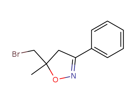 5-(bromomethyl)-5-methyl-3-phenyl-4,5-dihydroisoxazole