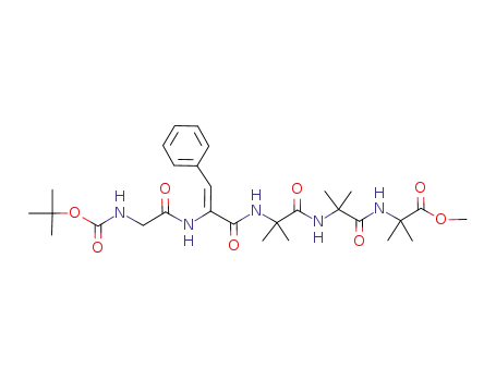 Boc-Gly-ΔPhe-(Aib)3-OMe