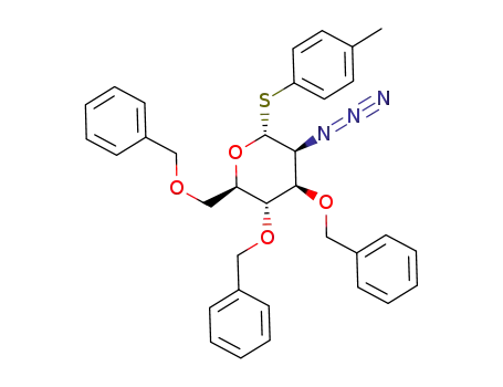 p-methylphenyl 3,4,6-tri-O-benzyl-2-deoxy-2-azido-1-thio-D-mannopyranoside