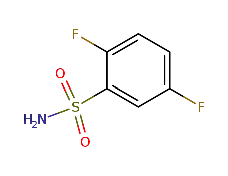 Molecular Structure of 120022-63-1 (2,5-DIFLUOROBENZENESULFONAMIDE)