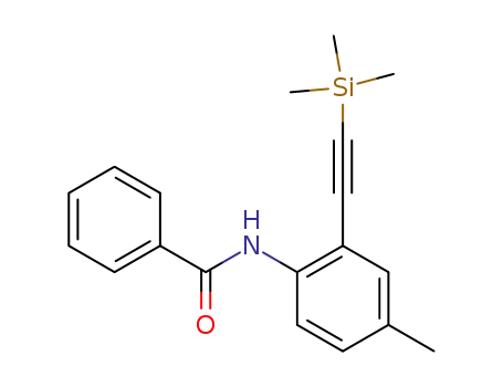 Benzamide, N-[4-methyl-2-[(trimethylsilyl)ethynyl]phenyl]-