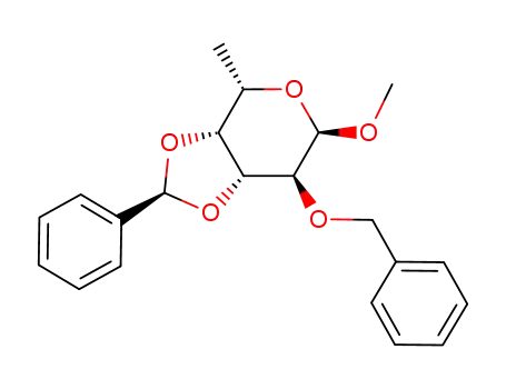 Methyl 2-O-benzyl-3,4-O-benzylidene-α-L-fucopyranoside